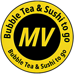 MV Bubble Tea & Sushi To Go! logo.